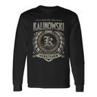 Das Ist Ein Kalinowski Ding Kalinowski Name Langarmshirts