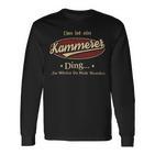 Das Ist Ein Kammerer Ding Das Würdest Du Nicht Verstehen Kammerer Name Langarmshirts