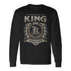 Das Ist Ein King Ding King Name Langarmshirts