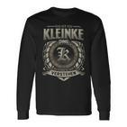 Das Ist Ein Kleinke Ding Kleinke Name Langarmshirts