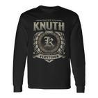 Das Ist Ein Knuth Ding Knuth Name Langarmshirts