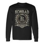 Das Ist Ein Konrad Ding Konrad Name Langarmshirts