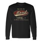 Das Ist Ein Kozel Ding Das Würdest Du Nicht Verstehen Kozel Name Langarmshirts