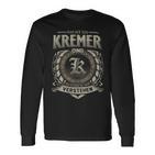 Das Ist Ein Kremer Ding Kremer Name Langarmshirts