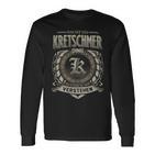 Das Ist Ein Kretschmer Ding Kretschmer Name Langarmshirts