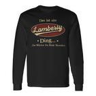 Das Ist Ein Lamberty Ding Das Würdest Du Nicht Verstehen Lamberty Name Langarmshirts