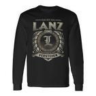 Das Ist Ein Lanz Ding Lanz Name Langarmshirts