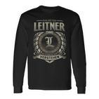 Das Ist Ein Leitner Ding Leitner Name Langarmshirts