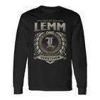 Das Ist Ein Lemm Ding Lemm Name Langarmshirts