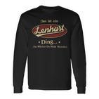 Das Ist Ein Lenhart Ding Das Würdest Du Nicht Verstehen Lenhart Name Langarmshirts