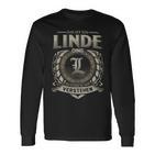 Das Ist Ein Linde Ding Linde Name Langarmshirts