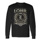 Das Ist Ein Lohr Ding Lohr Name Langarmshirts