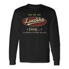 Das Ist Ein Luedtke Ding Das Würdest Du Nicht Verstehen Luedtke Name Langarmshirts