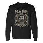 Das Ist Ein Mahr Ding Mahr Name Langarmshirts