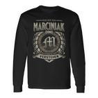 Das Ist Ein Marciniak Ding Marciniak Name Langarmshirts