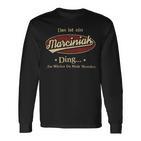 Das Ist Ein Marciniak Ding Das Würdest Du Nicht Verstehen Marciniak Name Langarmshirts