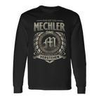 Das Ist Ein Mechler Ding Mechler Name Langarmshirts