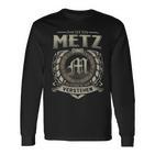 Das Ist Ein Metz Ding Metz Name Langarmshirts