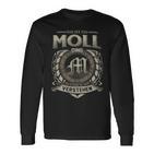 Das Ist Ein Moll Ding Moll Name Langarmshirts