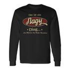 Das Ist Ein Nagy Ding Das Würdest Du Nicht Verstehen Nagy Name Langarmshirts