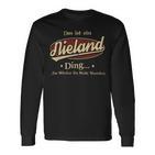 Das Ist Ein Nieland Ding Das Würdest Du Nicht Verstehen Nieland Name Langarmshirts