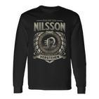 Das Ist Ein Nilsson Ding Nilsson Name Langarmshirts