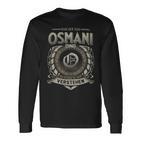 Das Ist Ein Osmani Ding Osmani Name Langarmshirts