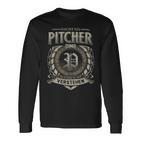 Das Ist Ein Pitcher Ding Pitcher Name Langarmshirts