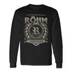 Das Ist Ein Roehm Ding Roehm Name Langarmshirts