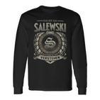 Das Ist Ein Salewski Ding Salewski Name Langarmshirts