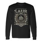 Das Ist Ein Saur Ding Saur Name Langarmshirts