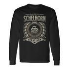 Das Ist Ein Schelhorn Ding Schelhorn Name Langarmshirts