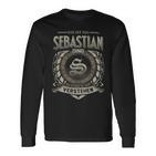 Das Ist Ein Sebastian Ding Sebastian Name Langarmshirts