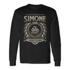 Das Ist Ein Simone Ding Simone Name Langarmshirts