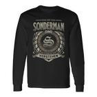 Das Ist Ein Sonderman Ding Sonderman Name Langarmshirts