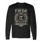 Das Ist Ein Tiede Ding Tiede Name Langarmshirts