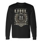 Das Ist Ein Uhl Ding Uhl Name Langarmshirts