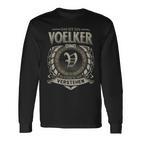 Das Ist Ein Voelker Ding Voelker Name Langarmshirts