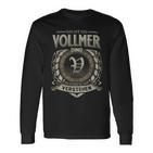 Das Ist Ein Vollmer Ding Vollmer Name Langarmshirts