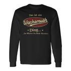 Das Ist Ein Wachsmuth Ding Das Würdest Du Nicht Verstehen Wachsmuth Name Langarmshirts