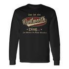 Das Ist Ein Wentworth Ding Das Würdest Du Nicht Verstehen Wentworth Name Langarmshirts