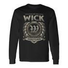 Das Ist Ein Wick Ding Wick Name Langarmshirts