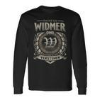 Das Ist Ein Widmer Ding Widmer Name Langarmshirts