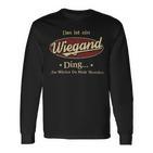 Das Ist Ein Wiegand Ding Das Würdest Du Nicht Verstehen Wiegand Name Langarmshirts