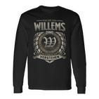 Das Ist Ein Willems Ding Willems Name Langarmshirts