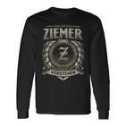 Das Ist Ein Ziemer Ding Ziemer Name Langarmshirts