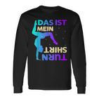 Das Ist Mein Turn Gymnastics Langarmshirts