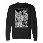 The Death And The Landsknecht By Albrecht Durer 1510 Langarmshirts