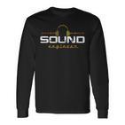 Dj Music Producer Producer Sound Engineer Audio Langarmshirts