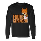 Doppelkopf Card Game Foxes Catch Langarmshirts